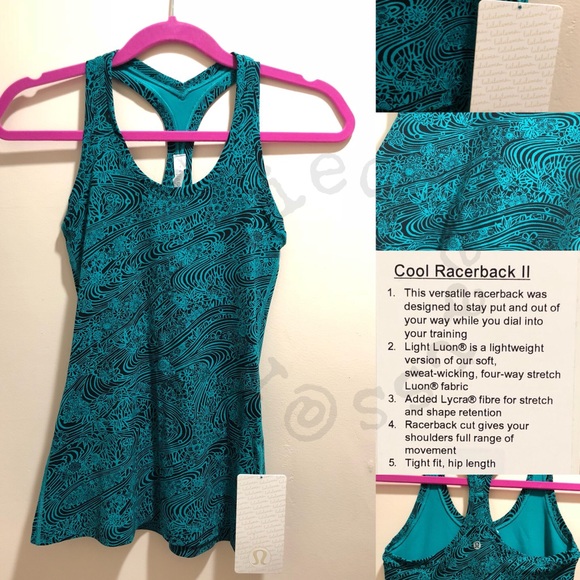 ONE LEFT 💕 Lululemon Cool Racerback II - Picture 2 of 2